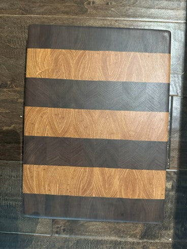 Maple and Cherry End Grain Cutting Board