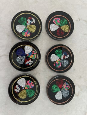 Guitar Pick Coaster Set